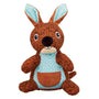 KONG Patches Cordz Kangaroo Dog Toy, Orange