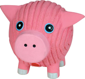 HuggleHounds Ruff-Tex Hamlet the Pig Ball Dog Toy