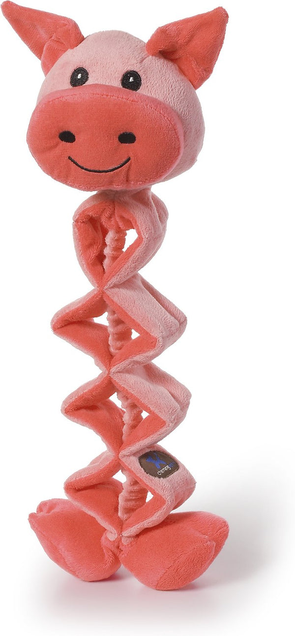 Charming Pet Zig Zaggers Pig Dog Toy