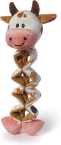 Charming Pet Zig Zaggers Cow Dog Toy