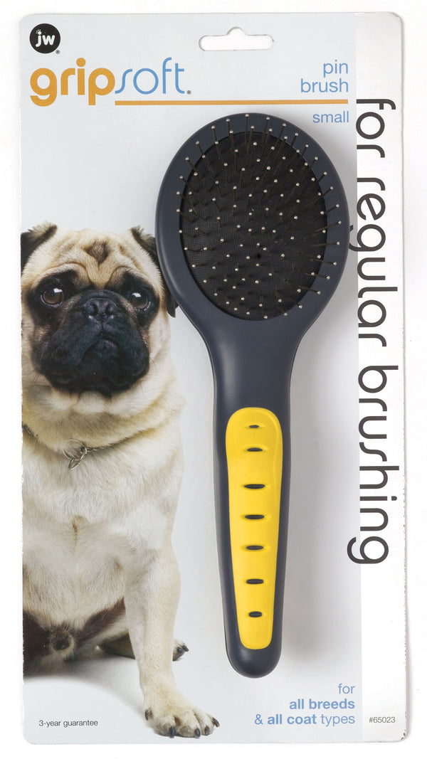 JW Pet Gripsoft Small Pin Brush