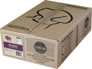 K9 Choice Foods Formule viande et os uniquement buffle congelée pour chiens