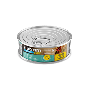 Nutram Ideal I19 Solution Support Skin, Coat & Stomach Chicken & Salmon Wet Cat Food