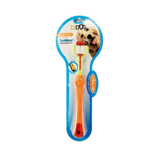 EZDOG Toothbrush for Large Breed Dogs