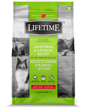 Lifetime Lamb Meal & Oatmeal Recipe Dry Dog Food