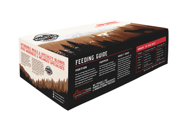 Mountain Dog Food Foundation Turkey & Vegetable Frozen Dog Food
