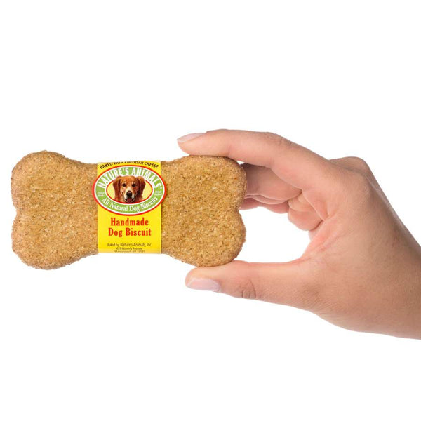 Nature's Animals Original Bakery Biscuits with Cheddar Cheese Dog Treats