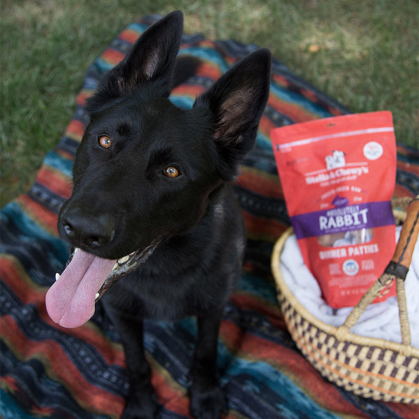 Stella & Chewy's Absolutely Rabbit Dîners de lapin en pâtés lyophilisés sans céréales pour chiens