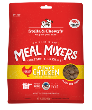 Stella & Chewy's Meal Mixers Chewy's Poulet Nourriture crue lyophilisée pour chien à mélanger