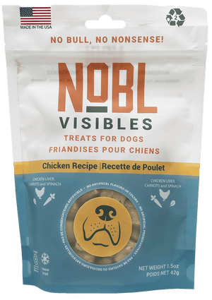 NOBL Friandises pour chiens en poulet déshydraté