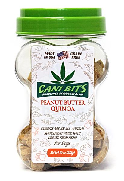Cani Bits Peanut Butter with Quinoa Dog Treats