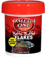 Omega One Betta Buffet Flakes Fish Food, .28-oz jar