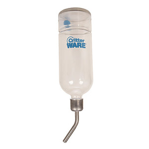 Ware Critter Carafe Premium Glass Small Pet Water Bottle