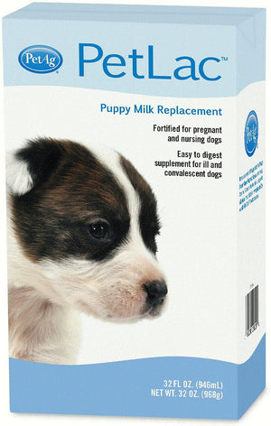 PetAg PetLac Puppy Milk Replacement Liquid, 32-oz bottle
