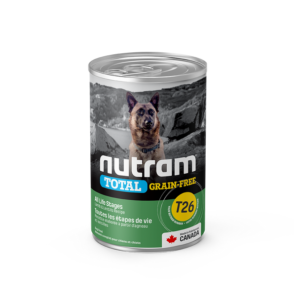 Nutram Total T26 Lamb & Lentils Grain-Free All Life Stages Wet Dog Food