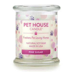 Pet House Summer Candle, Pink Sugar, 9-oz