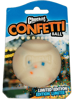 Chuckit! Confetti Ball Dog Toy, Medium