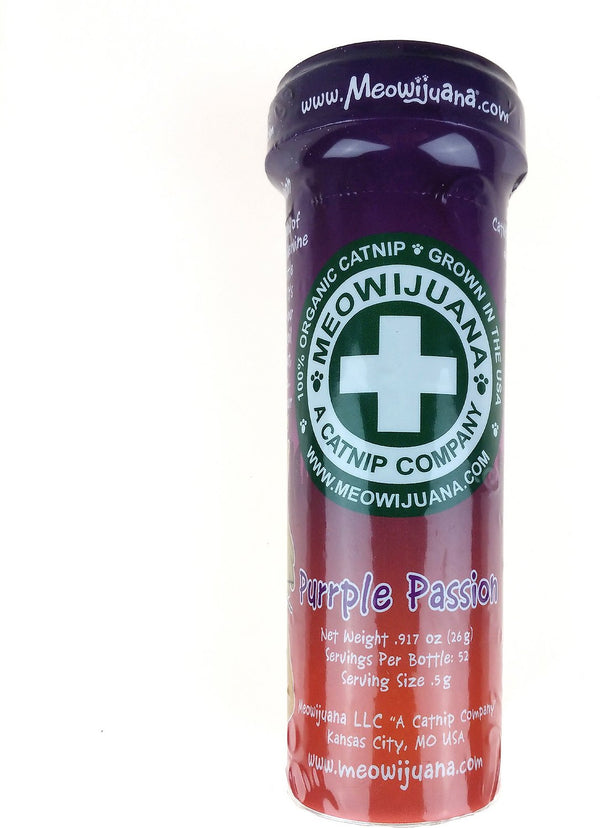 Meowijuana Purrple Passion Catnip & Silvervine Blend Catnip