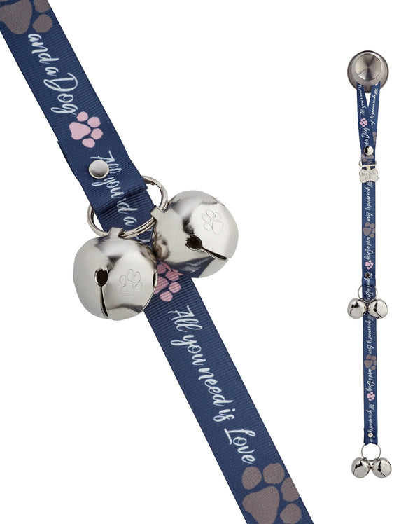 Poochie-Pets Poochie Bells Doggie Dialogue Dog Potty Doorbell, All You Need Is Love