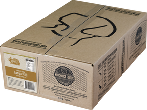 K9 Choice Foods Cuisine complète congelée pour chiens, alimentation au lapin