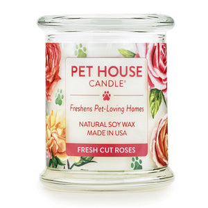 Pet House Spring Candle, Fresh Cut Roses, 9-oz