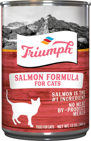 Triumph Salmon Formula Canned Cat Food