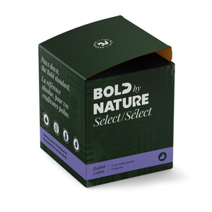 Bold by Nature Raw Rabbit Select Patties Dog Food