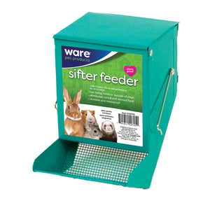 Ware Tamis avec couvercle Mangeoire pour petits animaux, 5 po
