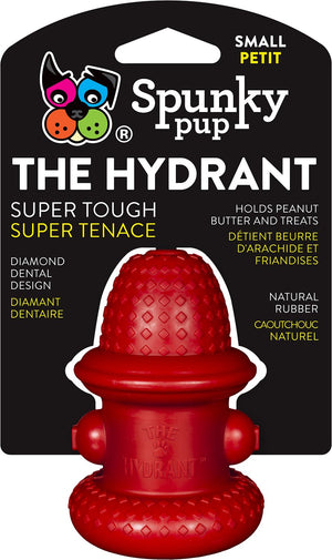 Spunky Pup The Hydrant Rubber Dog Toy