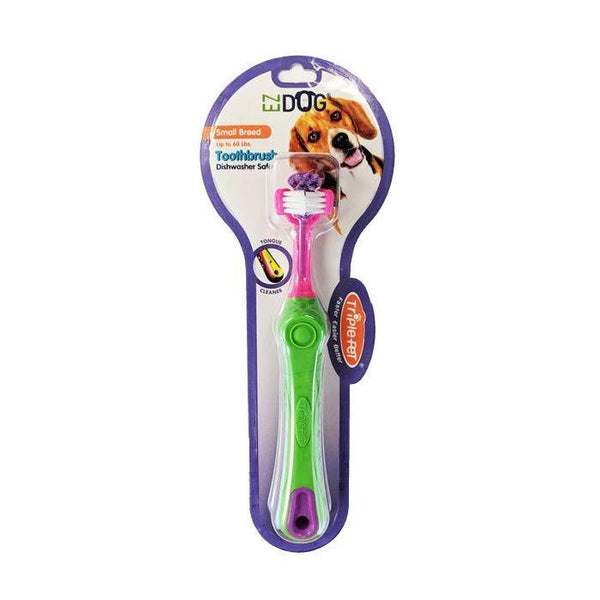 EZDOG Toothbrush for Small Breed Dogs