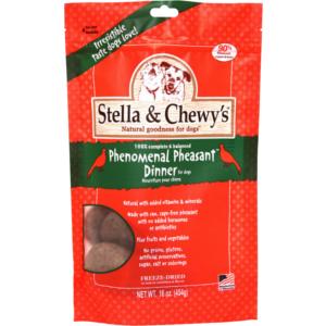 Stella & Chewy's Dîner Phénoménal de Faisan Nourriture pour chiens lyophilisée