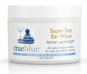 TrueBlue Pet Products Super Easy Dog Ear Wipes, 50-count