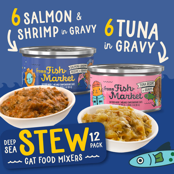 Fromm Cat Can Fish Market Cat Can Mixers Variety Pack
