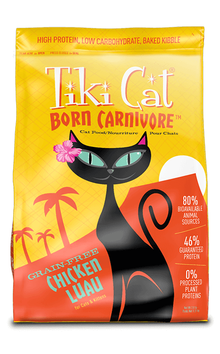 Tiki Cat Born Carnivore Grain Free Chicken Luau Dry Cat Food