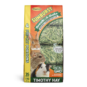 Higgins Sunburst Break-A-Bale Timothy Hay, 35-oz
