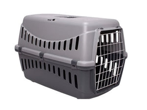 Bergamo Pet Carrier Gipsy Metal Door, Grey