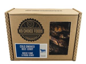 K9 Choice Friandises pour chiens viande séchée de bœuf fumée à froid, 907 grammes