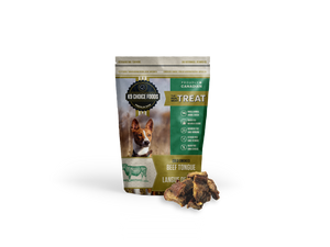 K9 Choice Foods Friandise à la langue de bœuf fumée pour chiens