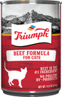 Triumph Beef Formula Canned Cat Food