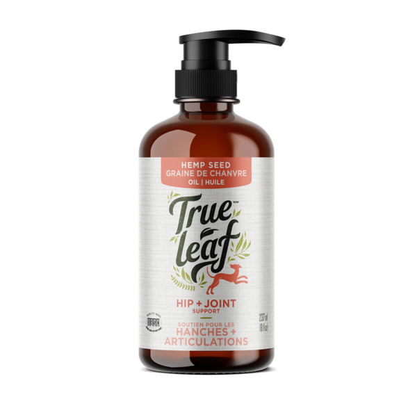 True Leaf Hip + Joint Support Oil Dog Supplement, 8-oz