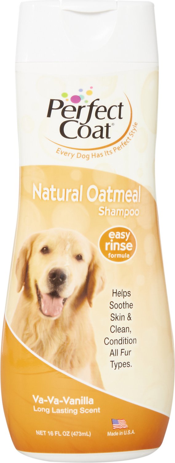 Perfect Coat Natural Oatmeal French Vanilla Dog Shampoo