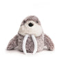 fabdog Fluffy Plush Dog Toy, Walrus