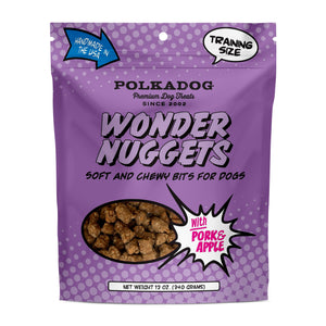 Polkadog Wonder Nuggets Pork & Apple Dog Treats