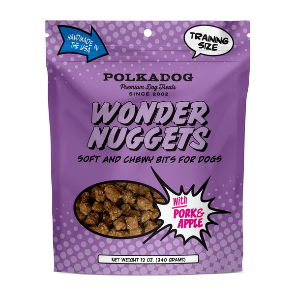 Polkadog Wonder Nuggets Pork & Apple Dog Treats