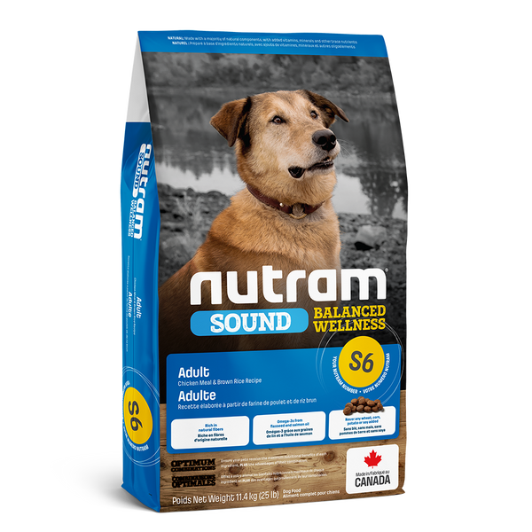 Nutram Sound S6 Balanced Wellness Adult Dog Food