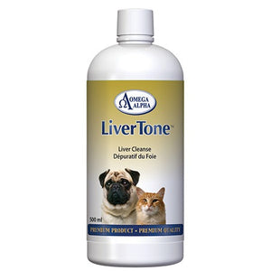 Omega Alpha Liver Tone Supplément pour animaux de qualité premium