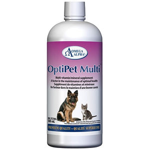 Omega Alpha OptiPet Multi Supplément pour animaux de qualité premium