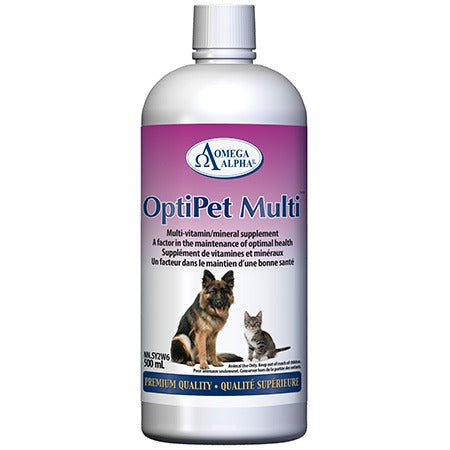 Omega Alpha OptiPet Multi Supplément pour animaux de qualité premium