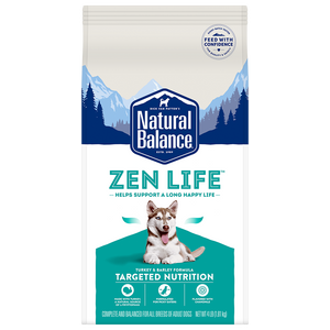 Natural Balance Targeted Nutrition Zen Life Turkey & Barley Dry Dog Food