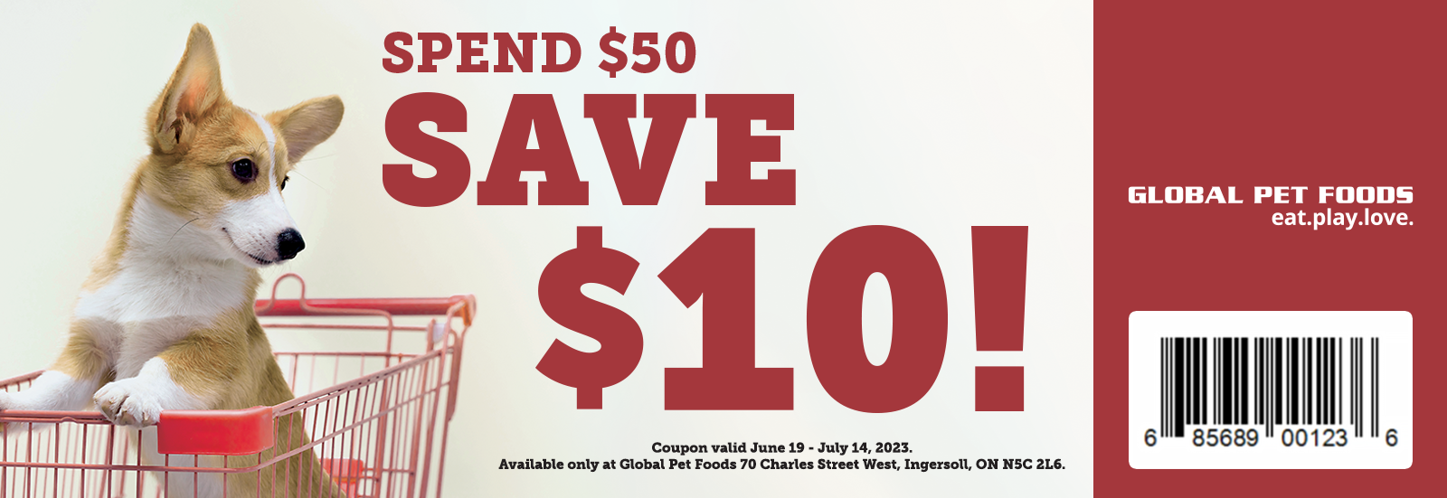 Global Pet Foods » Ingersoll Now Open